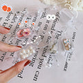 Candy Shape Storage Box Transparent Cute Earrings Ring Jewelry Box