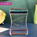 Creative Douyin Same Slide Oil Drop Decompression Toy Plastic Oil Drop Ornaments Liquid Hourglass Dynamic Oil Leak Gift