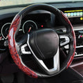 Peach Wood Grain Steering Wheel Sleeve