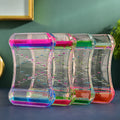 Creative Douyin Same Slide Oil Drop Decompression Toy Plastic Oil Drop Ornaments Liquid Hourglass Dynamic Oil Leak Gift