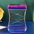 Creative Douyin Same Slide Oil Drop Decompression Toy Plastic Oil Drop Ornaments Liquid Hourglass Dynamic Oil Leak Gift