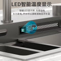 Purified Water Digital Display Rainfall Waterfall Sink Large Single Sink Nano 304 Stainless Steel Kitchen Handmade Basins For Washing Vegetables
