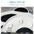 Panda Silicone Massage Mat Bathroom Anti-Slip Mat Bathing Back Rubbing Bath Artifact Foot Washing And Dead Skin Cleaning Shower Room Floor Mat